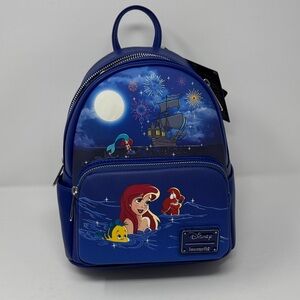 Disney Little Mermaid Blue Backpack